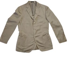 Boglioli K Jacket 4 button blazer size 52 Beige